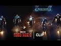 Iron Man Suits Save Tony and Rhodey - Official Clip