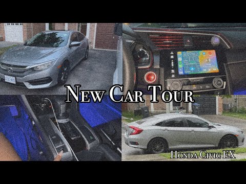 2016 Honda Civic  EX Car Tour/Features | Buying My First Car At 19