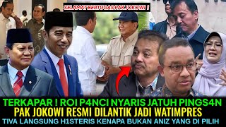 Download lagu ROI P4NCI NYARIS PINGS4N🤣SAAT JOKOWI RESMI DILANTIK JADI WATIMPRES❗TIVA HISTERIS KNP BUKAN ANIZ🤭⁉️ mp3