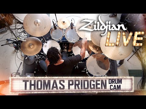 Zildjian LIVE! - Thomas Pridgen - Drum Cam
