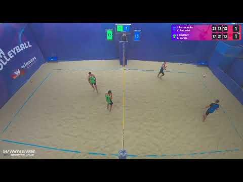 11:05 I. Romanenko / V. Antoniuk - I. Horiaiev / S. Borets 25.10.2022 | Winners Beach Volleyball