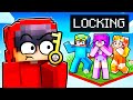 Locking Friends on ONE BLOCK for 24 Hours!