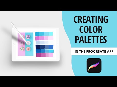Procreate Tutorial | Quick Tip | Creating Color Palettes