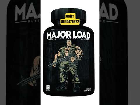 Major Load Testosterone Booster for Men - Testosterone Supplement