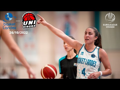 Marine Fauthoux with 8 points and 7 assists against Spar Girona in Euroleague