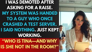 The New Boss Demoted Me After I recommended for a Raise. He Lost The $60 Million Deal—And Much More