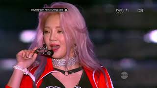 (1080p) Hyoyeon Mystery+Wannabe 170818 Net HD Countdown Asian Games 2018