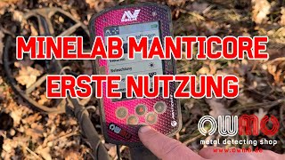 Minelab Manticore Metalldetektor Einstellung Deutsch - Erste Nutzung leicht gema