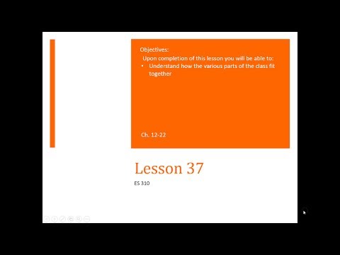 L37 - Dynamics - Lesson 37 - Review