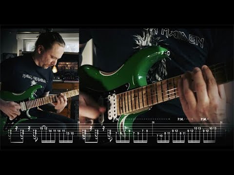 Classic Metal Workout - Guitar Lesson - How to play in style of Iron Maiden, Dio, Rainbow...