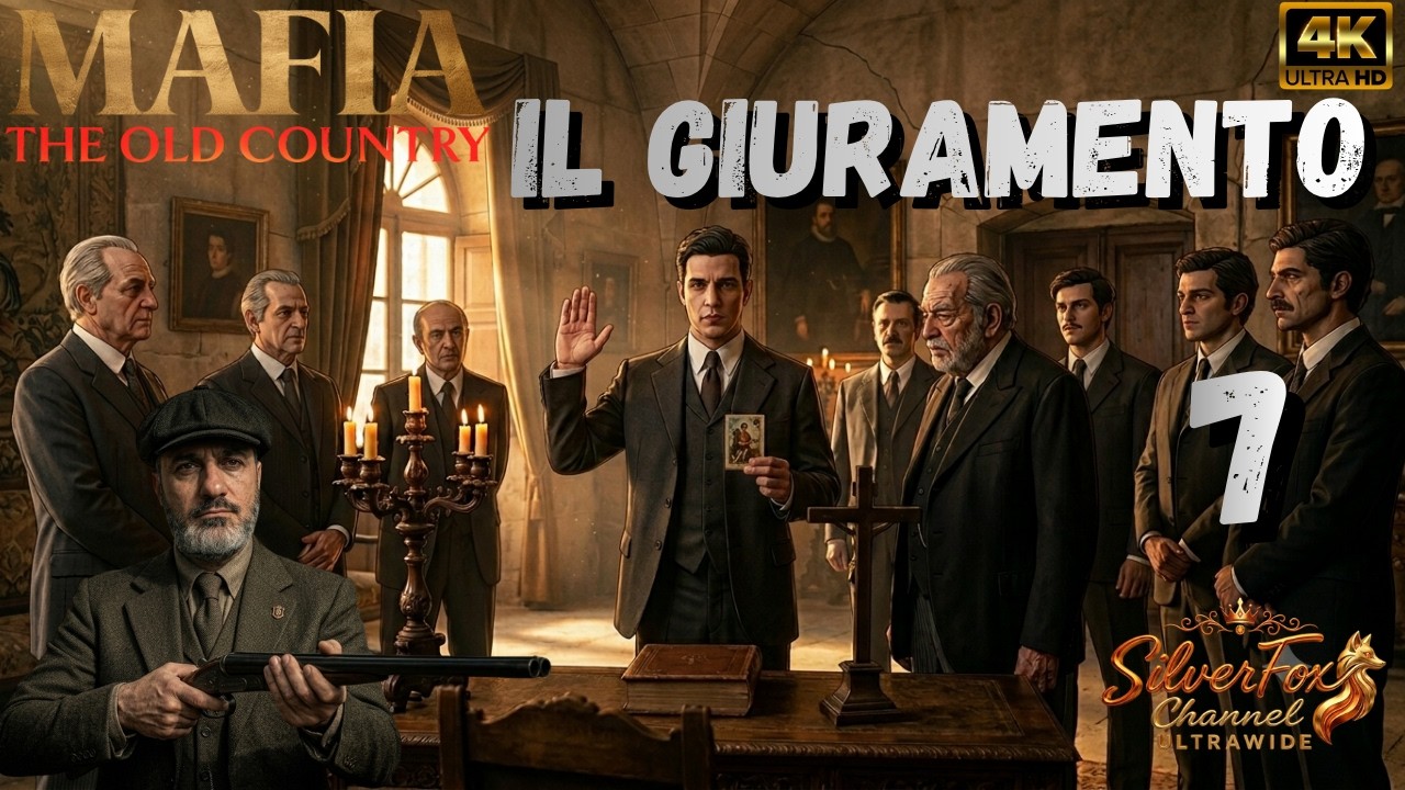 MAFIA THE OLD COUNTRY - 07 - IL GIURAMENTO - GAMEPLAY ITA - PC - PS5 - ULTRAWIDE - 21:9 - 4K
