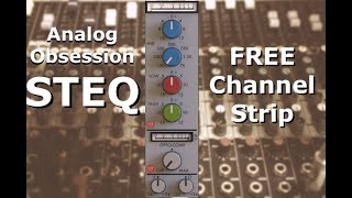 Video thumbnail for Analog Obsession STEQ - Free channel strip vst plugin | Quick Demo Test by Julian Doe