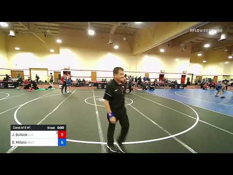 86 Kg Consi Of 8 #1 - Jaden Bullock, Cliff Keen Wrestling Club Vs Giuseppe (Joey) Milano, Wolfpack