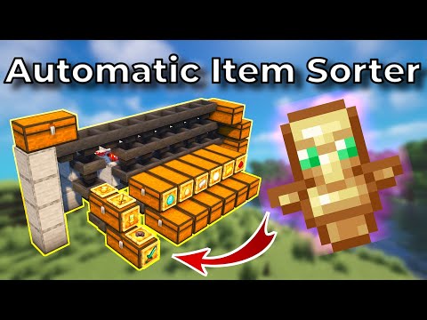How to make an Automatic Item Sorter in Minecraft 1.19