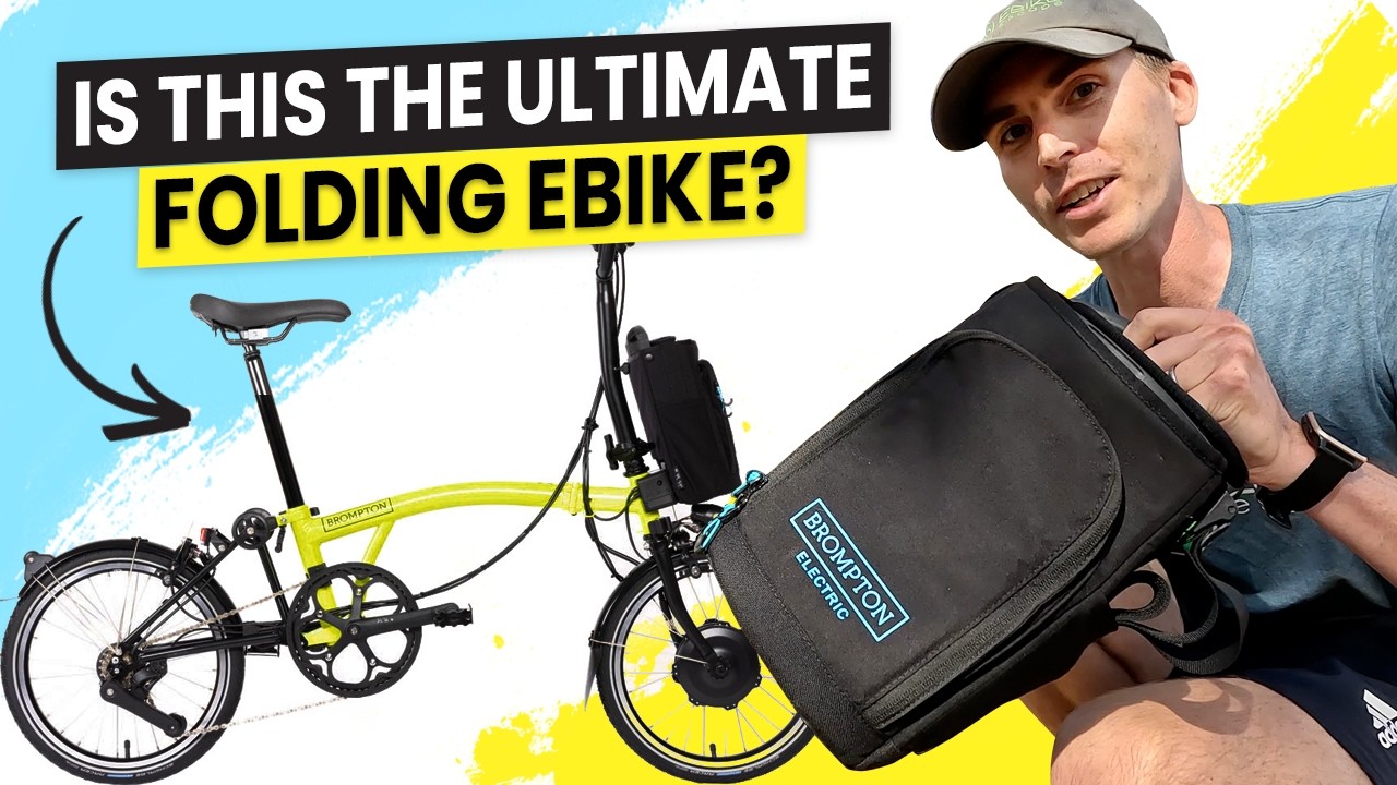 Brompton Electric C Line Review: The Best Folding, Lightweight, Compact Ebike Today