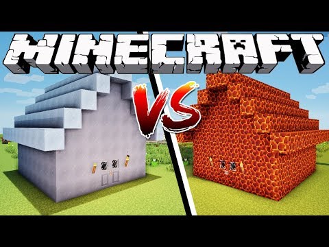 Noobyweds Naijafy - minecraft ice house vs magma house