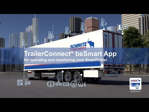 Introduction of the TrailerConnect® beSmart app - for operation and monitoring your SmartTrailer