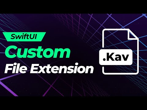 SwiftUI Custom File Extensions | Import & Export | Xcode 15 thumbnail