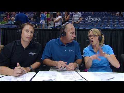 Alicia Sacramone Interview - 2010 Visa Championships - Women - Day 1