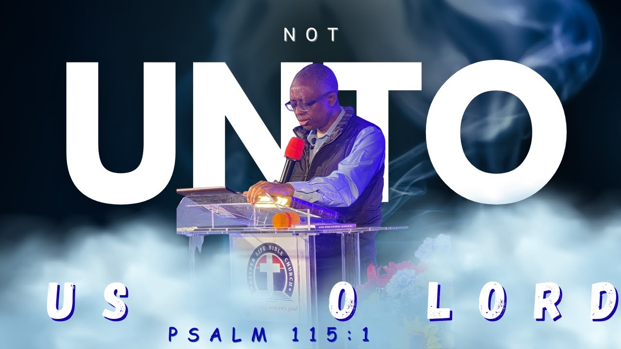 Revival Hour II NOT UNTO US!