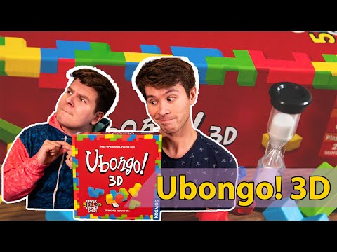 Ubongo 3D | Shaping Up The Competition! | Board Game Overview & Review (Episode #56)