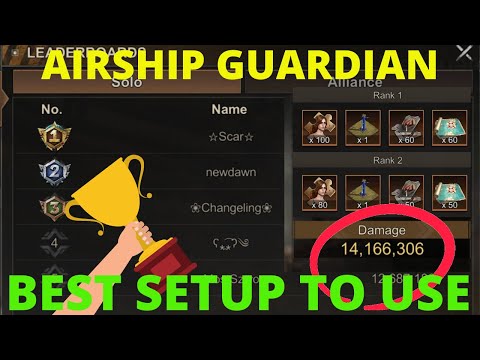 State of Survival : Best Setup to Kill the Overseer Orcus | Airship Guardian Stage 3