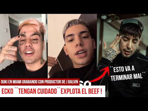 EXPLOTO EL BEEF ! - DUKI en MIAMI y ECKO manda AVISO - WOLTY vs COQUEE y MIKE SOUTHSIDE