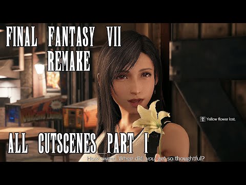 All Cutscenes in 4K - Part 1/10 | Final Fantasy 7 Remake | HEAVY SPOILERS