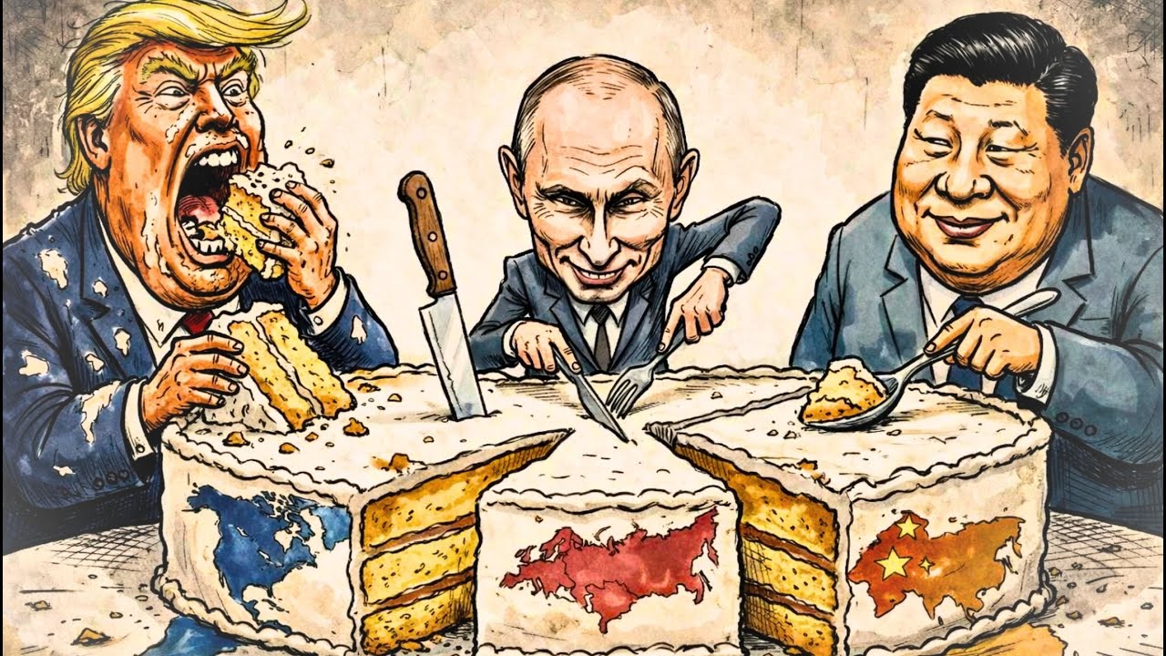 EL NUEVO ORDEN  MUNDIAL ha LLEGADO: El mundo se DIVIDE en 3 PARTES EUA, China y Rusia