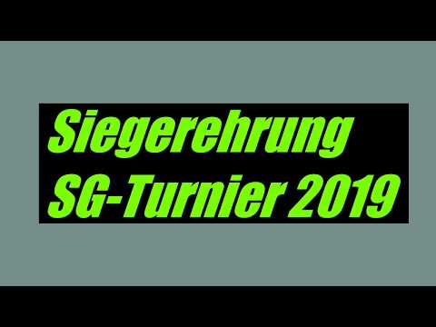 Siegerehrung Tennis