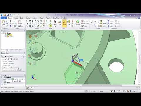 SpaceClaim Tutorial 2.3 Move
