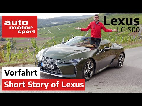 Lexus LC 500  Cabrio (2020): Offen, aber auch gut? – Fahrbericht/Review | auto motor und sport