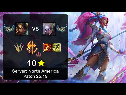 Nidalee Jungle vs Diana - NA Challenger - Patch 25.19