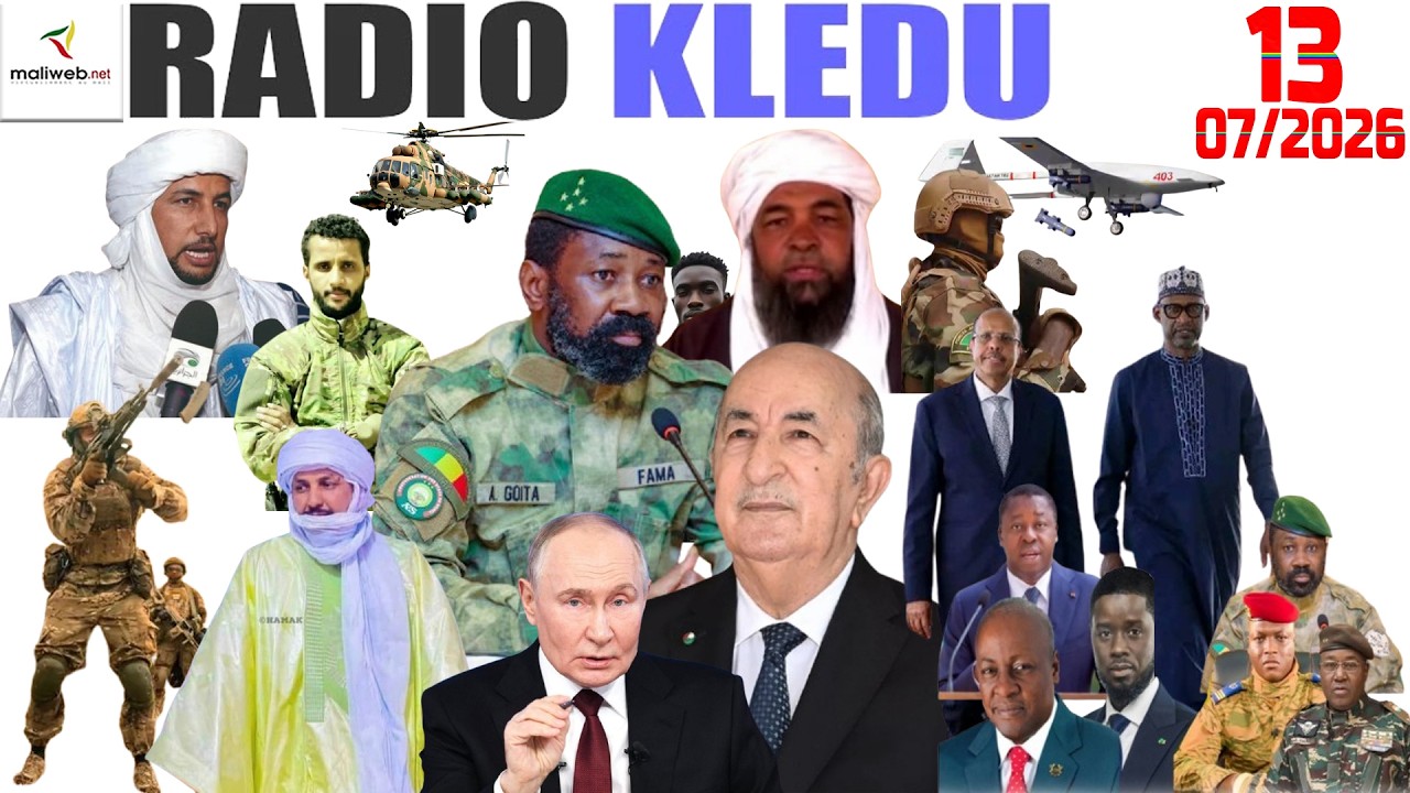 La Revue de Presse de la RADIO KLEDU du 13 Juillet 2026