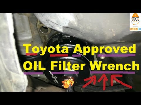 Toyota Oil Filter Wrench Tool Review For Prius Corolla Matrix Oil Change