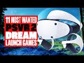 Top 11 Most Wanted PSVR 2 Launch Games -  DREAM PSVR2 LAUNCH LINE-UP WISHLIST! - Ian's VR Corner