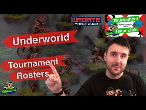 Underworld Tournament Rosters | March 2022 Update - Blood Bowl Tournament Talk (Bonehead Podcast)