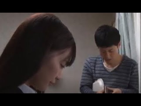Japanese Romantic Kissing Employee with Boss Scene - Japanese Movie