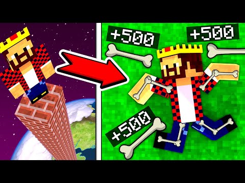 САМОЕ ДОРОГОЕ ПАДЕНИЕ ЗА 999.999$ В МАЙНКРАФТ! Minecraft