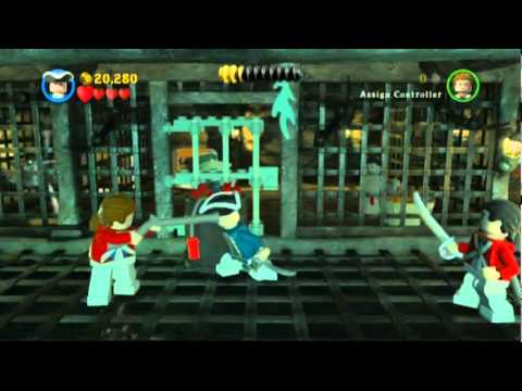Lego Pirates of the Caribbean Walkthrough - Part 13 - Norrington's Choice (Story Mode)