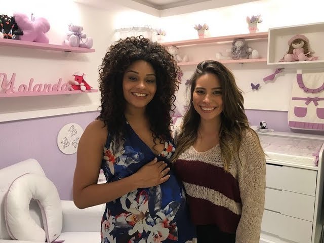 Quarto de Bebê da Yolanda, filha da Juliana Alves, no Vídeo Show