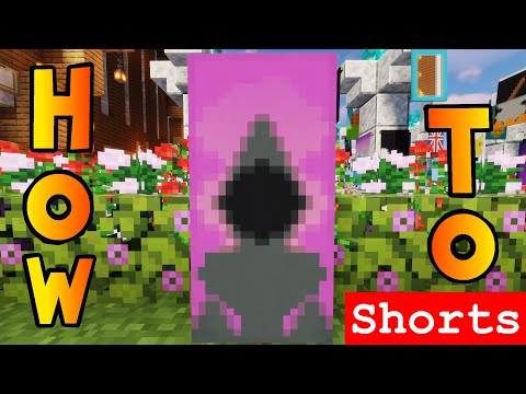 This Creepy Hooded Mage Banner Design in Minecraft is Easy to Make!