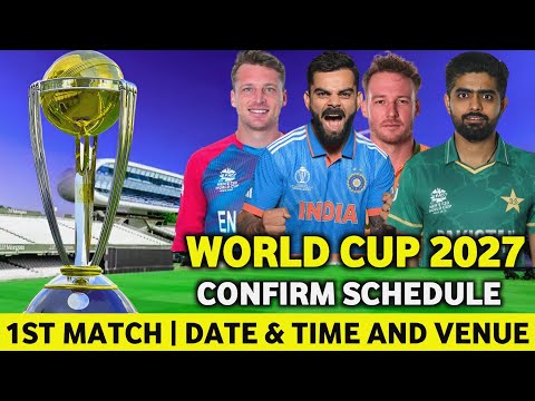 ICC Announced World Cup 2027 Schedule, Date, Teams, Venue, Host | ICC World Cup 2027