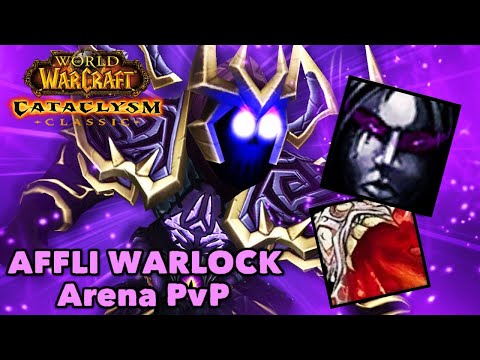 AFFLICTION WARLOCK PvP +2500 - WoW Cataclysm