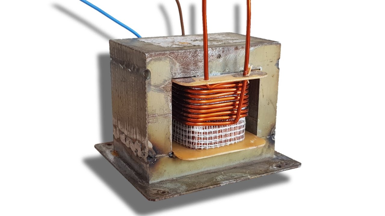 como fazer rebobinar trafo de micro-ondas #pirovip #inventions #comofazer
