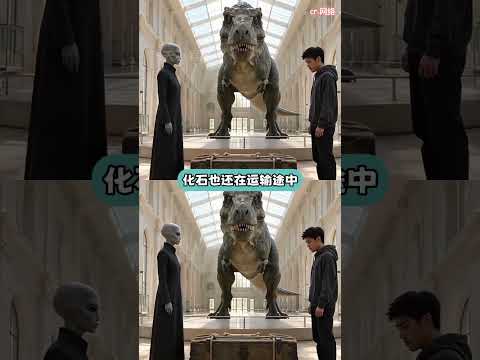 原來我腦子里的霸王龍是假的 #霸王龍 #恐龍 #科普