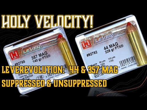 Hornady LEVERevolution .357 \u0026 .44 Magnum Flex Tip Xpanding (FTX) Ammunition