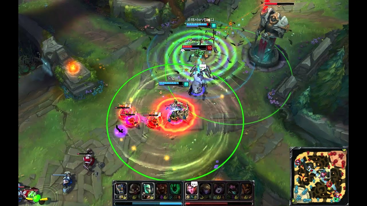 Liên Minh Huyền Thoại: 3 vòng tròn định mênh :v