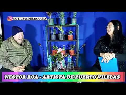 Nestor Roa - Artista Chaqueño - En El Programa Momentos - #Noticiasdelparana #Barranqueras #Vilelas