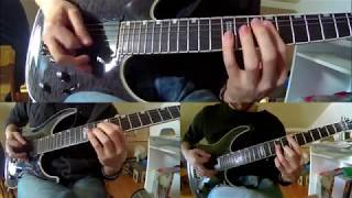 At The Gates - The Conspiracy of The Blind (cover all guitars)